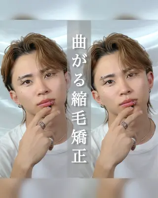 メンズ 山内 優成のヘアスタイル