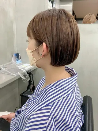 ショート カラー 華 /ショート/ボブのヘアスタイル