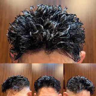 ショート パーマ メンズ 💈田上 立輝のヘアスタイル