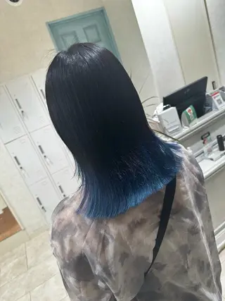 ミディアム デザインカラー🎨 下北沢 / 磯部のヘアスタイル