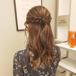 ロング ヘアアレンジ 🌺夏の褒められヘア 🌺 NAO のヘアスタイル