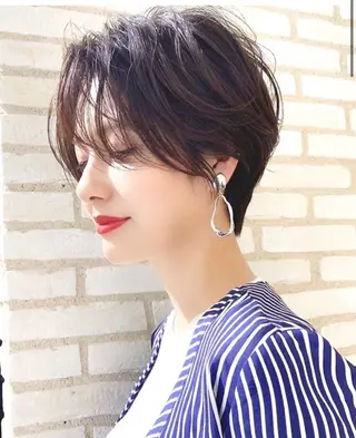ショート 髪質改善/カラー/ カット/富岡佑麻のヘアスタイル