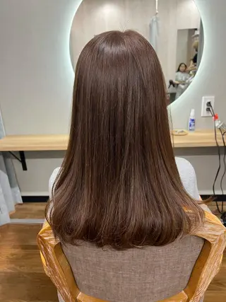 セミロング TELA HAIR 幕張本郷店 千尋のヘアスタイル
