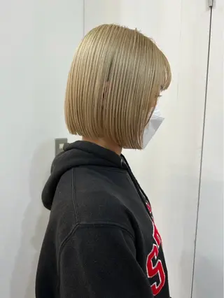 ショート カラー 暖色カラー⭐︎ fuminaのヘアスタイル