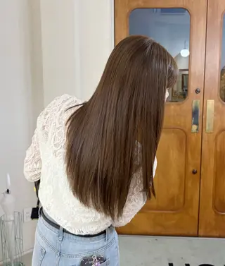 ロング カラー はやし ちののヘアスタイル