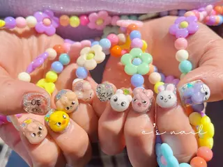 ネイル e’s nail Lumièreのネイルデザイン