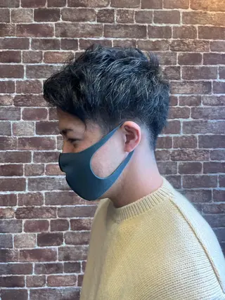 ショート カラー パーマ ヘアアレンジ メンズ キッズ ネイル マツエク・マツパ アイブロウ 久木原 ゆりのヘアスタイル