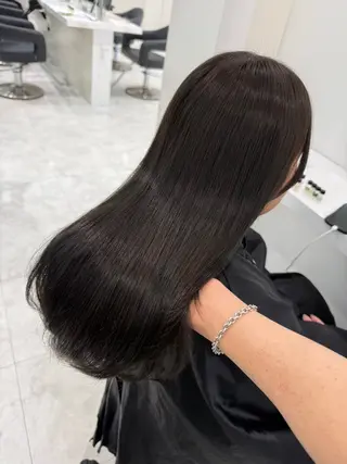 ミディアム カラー ♡上品韓国髪♡ブラ ウン/SAYATOのヘアスタイル
