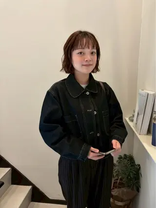 ショート カラー glad hairのヘアスタイル