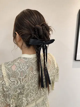 セミロング BON sejourのヘアスタイル