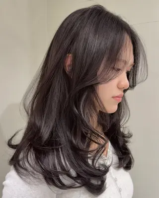 ロング カラー 表参道/似合わせ レイヤー/ryoのヘアスタイル