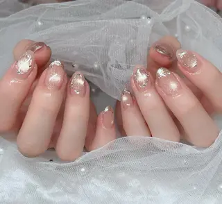 ネイル 🎀PG🩵 ネイルサロンのネイルデザイン