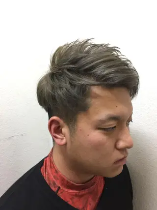 ショート カラー メンズ 美髪・艶髪特化美容師 RYOJIのヘアスタイル