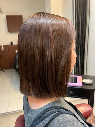 カラー 立道 樹奈のヘアスタイル