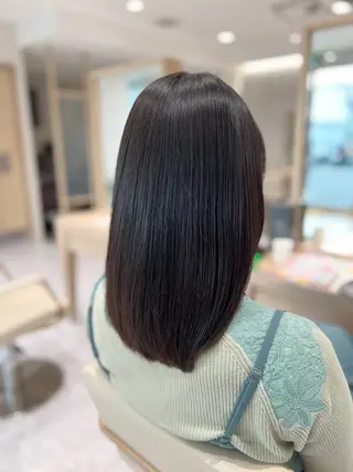 セミロング ash宮前平💫上野 祥太のヘアスタイル