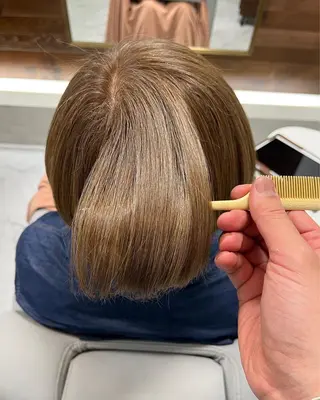 ショート カラー オ ギのヘアスタイル