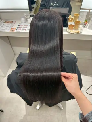 ロング SLASHスラッシュ 木下結月果のヘアスタイル