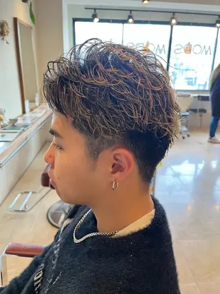 パーマ メンズ 今村俊介 メンズカットのヘアスタイル
