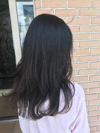 ミディアム カラー パーマ ヘアアレンジ メンズ キッズ ネイル マツエク・マツパ サロンドミルク 原宿のヘアスタイル
