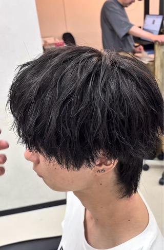 パーマ メンズ メンズヘアの達人 原田光のヘアスタイル