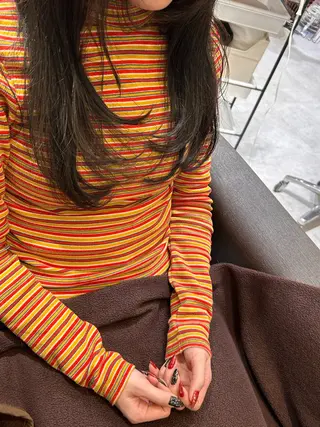 ロング 玉田 千智のヘアスタイル