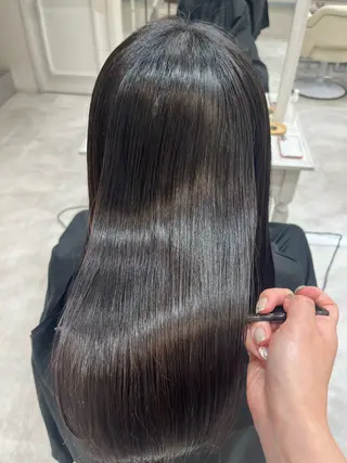 セミロング Barrel天王寺 satokoのヘアスタイル