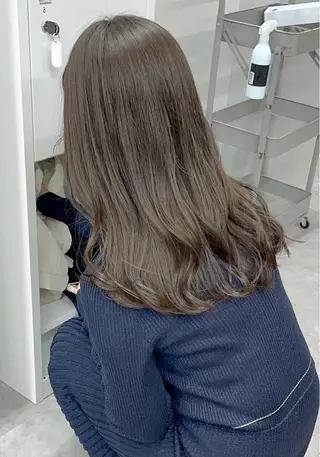 ロング カラー ヘアアレンジ カラー/ブリーチ モデル募集⭐️龍侑のヘアスタイル