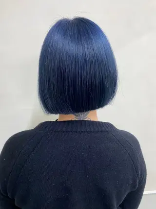 ショート カラー レイヤーウルフ エクステ磯部のヘアスタイル