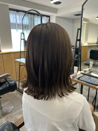 ミディアム カラー 濱野 晃佑のヘアスタイル