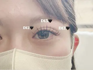 マツエク・マツパ AIRI💟 半個室Amour菊川のマツエク・マツパデザイン
