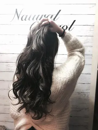 ロング カラー 佐野 智史のヘアスタイル