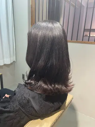 セミロング 清水 保博のヘアスタイル