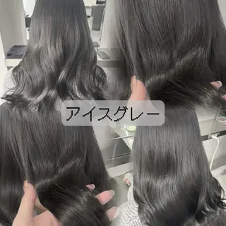 ロング カラー 透明感カラー/顔周り カット🌸サクラ🌸のヘアスタイル