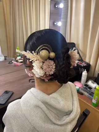 セミロング マンツーマン 縮毛矯正/マユコのヘアスタイル