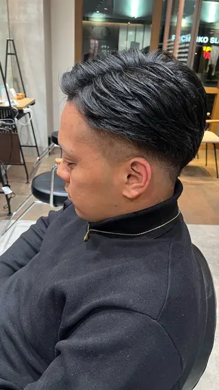 メンズ 赤み消し艶カラー🍒 髪質改善　KAIのヘアスタイル