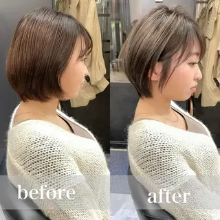 ショート ショート/ボブ/✂️ 石井啓介のヘアスタイル