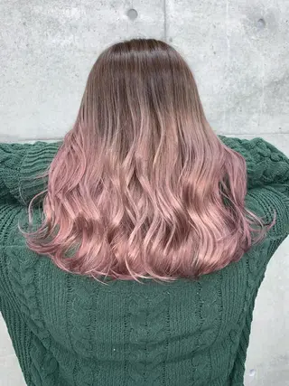 セミロング 山田 絵里菜のヘアスタイル