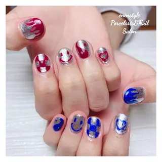ショート ネイル 🐾enen style 🐾のネイルデザイン