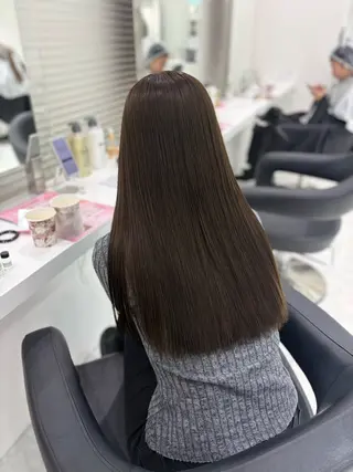 カラー 🩶韓国透明感カラー /Yayoi🩶のヘアスタイル
