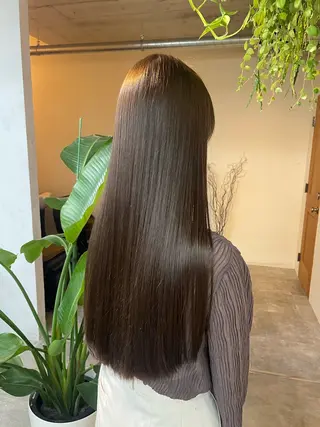 ロング 河村 優花のヘアスタイル