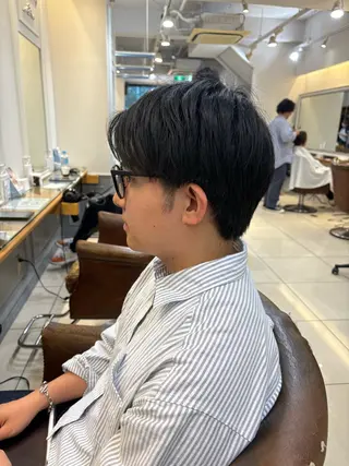 メンズ 韓国ヘアー🇰🇷 MIWAのヘアスタイル