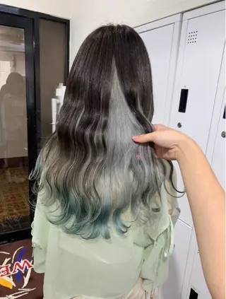 カラー 🌺U-topia 🌺井出萌菜🌺のヘアスタイル