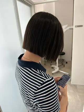 ショート カラー レイヤー/ヘアセット 💐nao.のヘアスタイル
