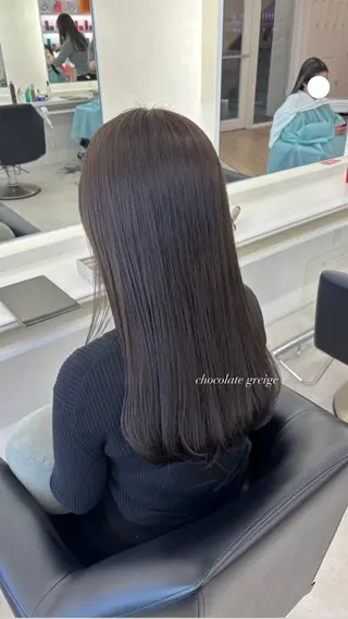 ロング ParveMix🫧 宮﨑 梨里のヘアスタイル