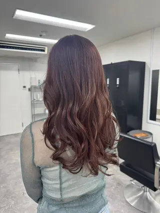 セミロング 髪質改善メニュー 長井 美佐子のヘアスタイル