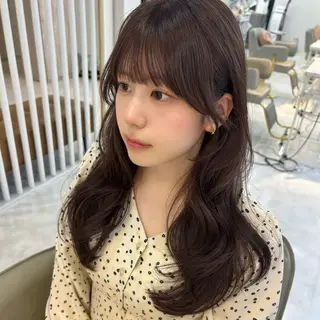 ロング カラー Sana / 韓国ヘア / カラーのヘアスタイル