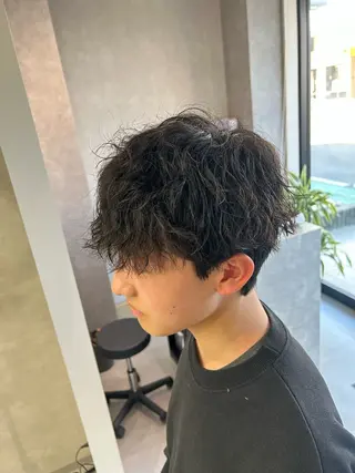 カラー メンズ 筑紫野美容師 すずのヘアスタイル
