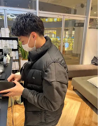 パーマ メンズ K-two谷町❄️ hinaのヘアスタイル