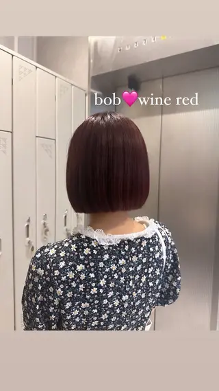 ショート カラー ヘアアレンジ REONA🪽✨薬院 レイヤーカット🫧のヘアスタイル