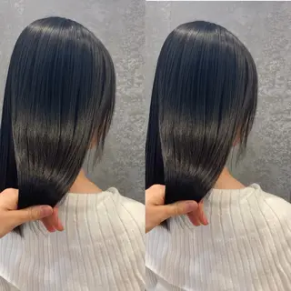 セミロング み うのヘアスタイル